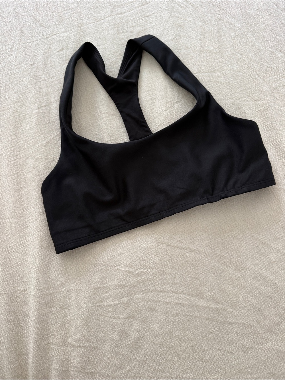 ALO Yoga Black Racerback Sports Bra